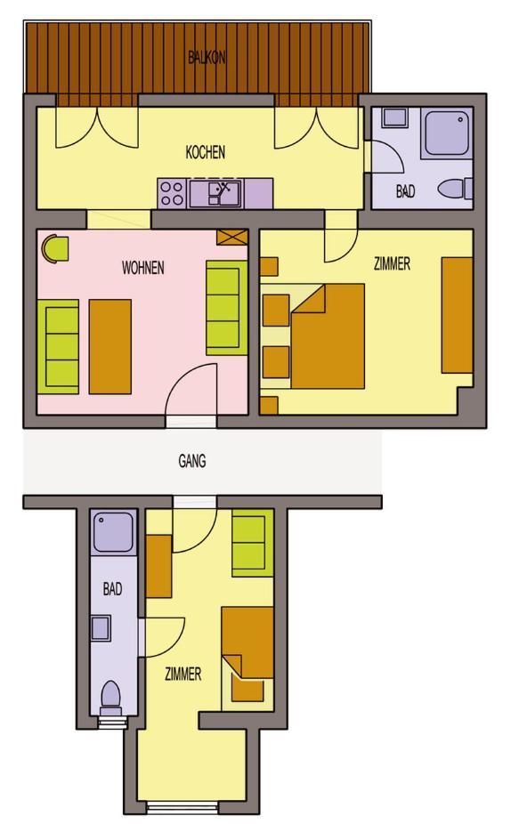 Pension Plangger Пфундс Екстер'єр фото